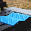 Red Moisture Resistant Pad Foldable Outdoor Camping Moisture Resistant Pad Easy to Use. 