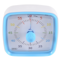 60-Minute Visual Timer with Night Light, Countdown Timer,Pomodoro Timer with Rainbow Pattern for Kids and Adults Easy to Use Blue.