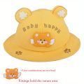 Baby Hat Summer Baby Cute Cartoon Wide Visor Fisherman Hat Boys and Girls. 