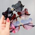 【beauty code store】Sunglasses Baby Sunglasses Glasses Trendy Girls Boys Cute Bear Sunglasses Anti-glare Anti-radiation. 