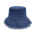 PROOF BTS Jimin bucket hat vintage raw-edged denim bucket hat. 