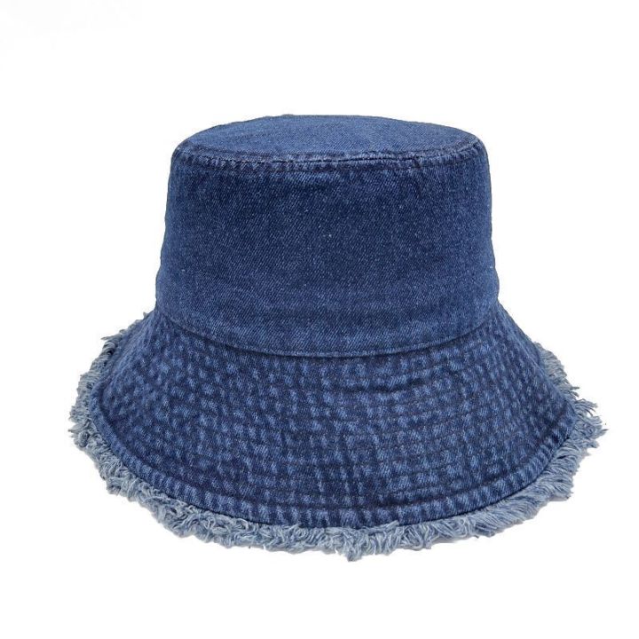 PROOF%20BTS%20Jimin%20bucket%20hat%20vintage%20raw-edged%20denim%20bucket%20hat%20-%20Image%203