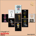 9 PCS Poster Wallboard for Wall decoration for home decor motivational quote inspirational quote.