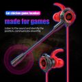 G20 Gaming In-ear Headphones Wired Noise-cancelling Mobile Game Computer Headset with Microphone PUBG Earphones Accessories.
