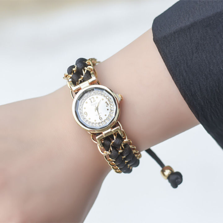 Rhinestone%20Braided%20Rope%20Band%20Quartz%20Wrist%20Watch%20Fashion%20Women%20Bracelet%20Watches%20Jewellery%20Gift%20-%20Image%203
