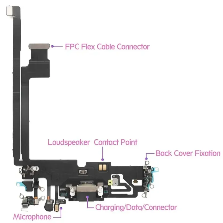 Charging%20Port%20Replacement%20for%20IPhone%2012%20Mini%20Pro%20Max%20USB%20Dock%20Connector%20Flex%20Cable%20with%20Microphone%20Replacement%20-%20Image%203
