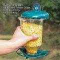 Window Bird Feeder with Strong Suction Cup, Removable Hanging Wild Bird Feeder Watch Wild Backyard Birds From Your House. 