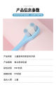 Candy color toothbrush soft hair suitable for children aged  2-12 (Without box) -1pcs. 