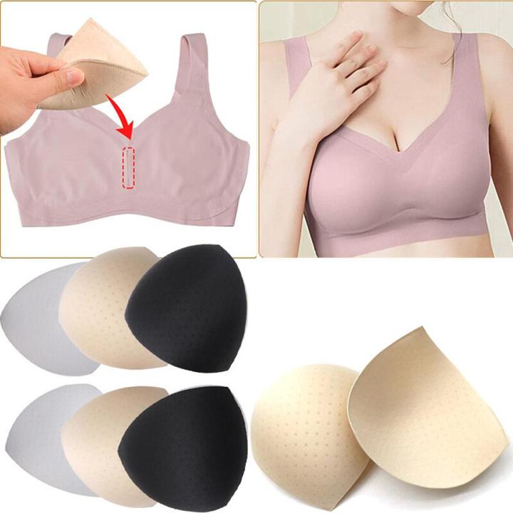 Swimsuit Padding Inserts - Foam Triangle Sponge Pads Cups Bra- Bikini Inserts Pad