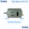545 Motor 24V DC High Speed Double Ball Bearing Motor for DIY Projects. 