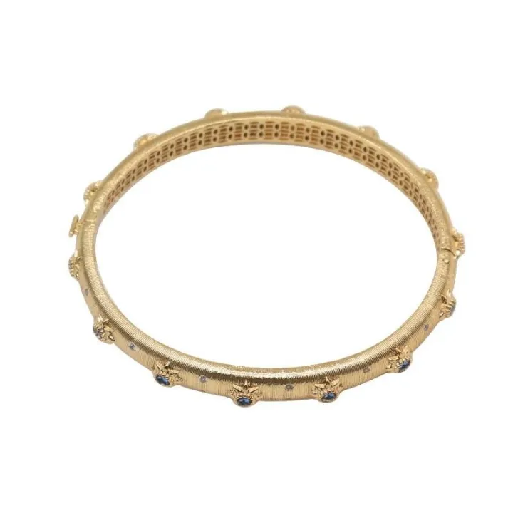 Italy%20court%20brushed%20bracelet%20women's%20light%20luxury%20elegant%20set%20green%20stone%20vintage%20opening%20bracelet%20women's%20light%20luxury%20-%20Image%205