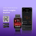Oraimo Watch 6 Lite Smart Watch OSW-809 Scarlet Red with Bold Color Options and Real Time Smart Notifications.