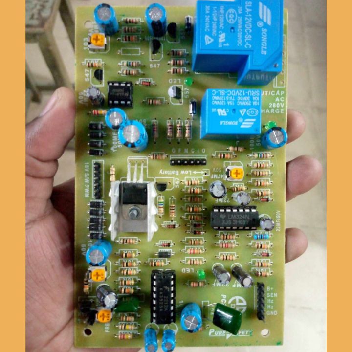 IPS OSCILLATION Board IPS Inverter Oscillation Control Board Circuit DC 12V To AC 220V Output Square Wave With Charging Overload Protection