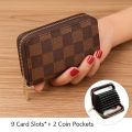 Brown Dedit Or Credit Card Holder With Wallet for Men And Women.