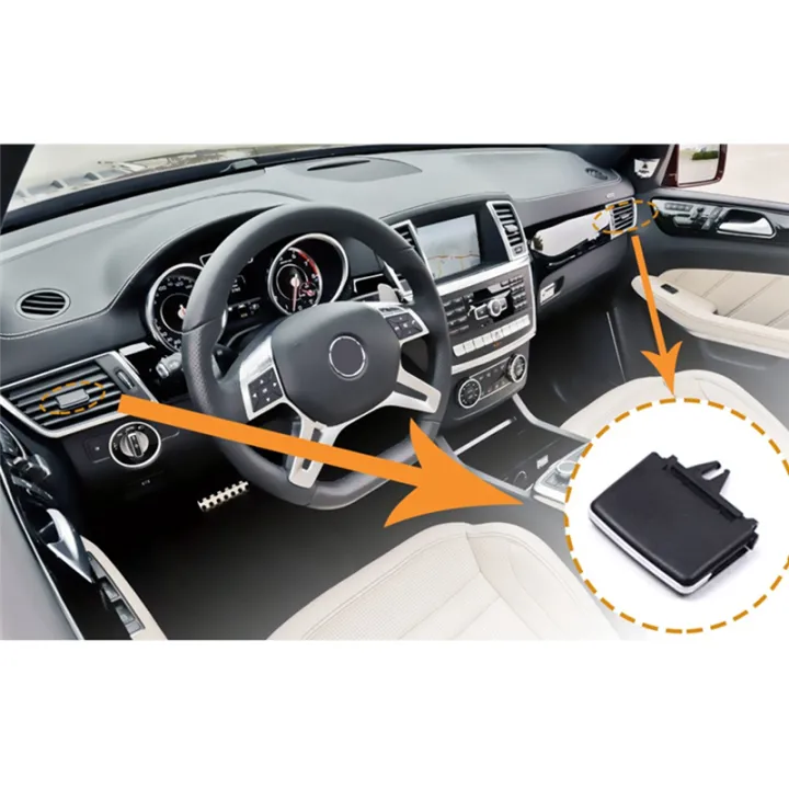 10X%20for%20Mercedes%20Benz%20Front%20Left%20Right%20Air%20Vent%20Tabs,%20Front%20Row%20Air%20Grille%20Tabs%20Clip%20for%20W166%20Ml%20Gle%20Class%20X166%20-%20Image%204