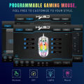 Wired Gaming Mouse, Ergonomic 13 RGB Backlit, USB Plug And Play Mouse, High-Precision 12800 DPI Mice, With 7 Programmable Keys, For Laptop PC Desktop Computer.