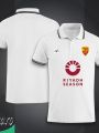 AS Roma Short Sleeve Collar Polo Football Jersey For Men - Half Sleeve Collar Polo Roma t shirt - Roma Fan Jersey.