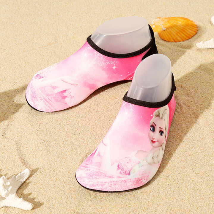 Children's%20Beach%20Shoes%20Upstream%20Seaside%20Swimming%20Shoes%20Anti-Scratch%20Home%20Breathable%20Princess%20Elsa%20Piggy%20Page%20Room%20Socks%20-%20Image%208