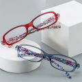 New Reading Glasses Women Full Frame Printed Optical Retro Anti Blue Light Presbyopia Hyperopia Read Eyewear +1.0 +2.0 +3.0 +4.0. 