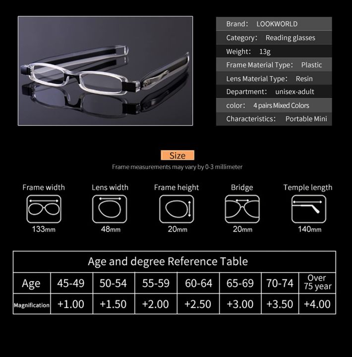 Eyeezi%20Folding%20Reading%20Glasses%20For%20Men%20Women%20360%C2%B0%20Rotating%20Portable%20Presbyopia%20Frame%20Male%20Degree%20Glasses%20Mini%20Lightweight%20Reader%20-%20Image%207