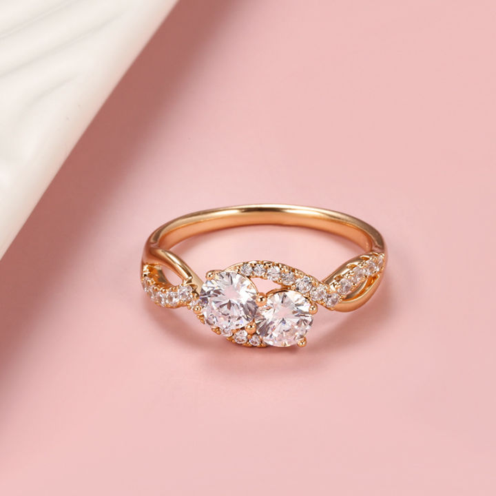 18k%20Rose%20Gold%20Fashion%20Fiower%20Wedding%20Ring%20for%20Women%201%20Carat%20Diamond%20Engagement%20Femme%20Ring%20Bride%20Valentines%20Gift%20for%20Girl%20-%20Image%204