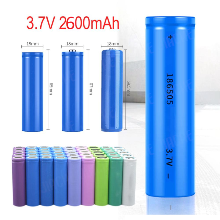 18650 3.7v Good Lithium-ion Battery Cells for Tools & Toys
