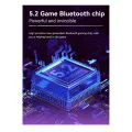 1 Piece D8 Telescopic Game Controller RGB Light Mobile Game Controller with 6-Axis Vibration for Android IOS PS3 Switch PC,B. 