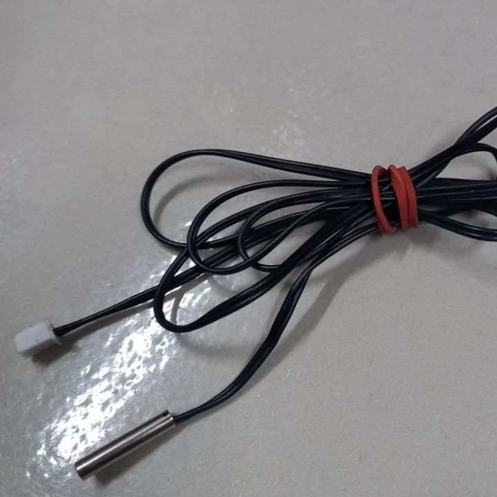 10K NTC Thermistor Temperature Sensor Waterproof Probe 1.5 Feet Cables Without Connector 103 NTC Temperature Sensor 10K