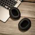 2X Ear Cushions Memory Foam Earpads Cover Replacement Ear Pads for M50X Fits M40X M30X M20 Black. 