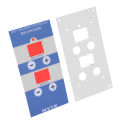 NY-D04 1set Panel Film for Digital Spot Welding Time and Current Controller Welders.