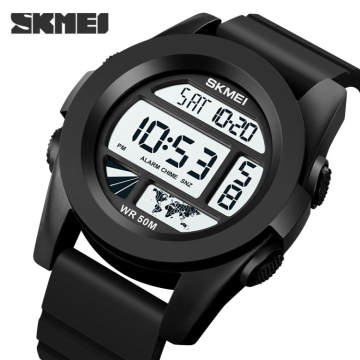 SKMEI 1906 Men Fashion Stopwatch Luminous Waterproof Digital Sports ...