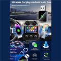 Wireless CarPlay 2IN1 Smart AI Box Android Auto Adapter USB Dongle BT+ WIFI Converter Plug Play.