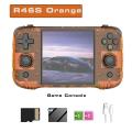 R46S Retro Game Console 4.0inch IPS Big Screen Player 64G/128G Kid Portable Pocket Video Player 15000+Games Linux System.