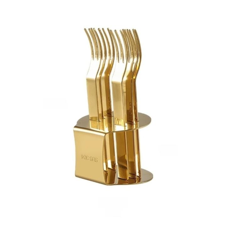 Creative%20Stainless%20Steel%20Fruit%20Fork%20Set%20with%20Stand%20Modern%20Cake%20Fork%20Three%20Toothed%20Portable%20Dessert%20Fork%20Cake%20-%20Image%209