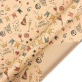 6 Pcs Wrapping Paper Sheets,Birthday Wrapping Paper Set Festival Gift Wrap Papers,Ribbon Present.