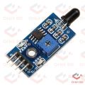 Flame Sensor For Fire Detection ModuleIR Infrared 4 Wire Flame Detection Sensor Module IR Flame Sensor Module Detector Smart Sense For Arduino.