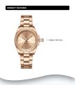 Naviforce NF5062 Fashion Classic Women’s Watch Japanese Quartz Movement Stainless Steel Strap Wholesale Direct Sales. 
