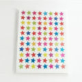 10 Sheets/Pack Of Children'S Gold-Plated Award Glitter Stickers Mother Teacher Praise Label Award Five-Pointed Star Love Sticker.