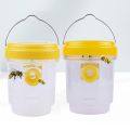 2 Pack Solar Powered Wasp Trap Lights Waterproof Outdoor Hanging Trap Safe Non-Toxic Bee Hornet Traps Reusable Garden Supplies.
