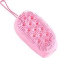 Silicone Bubble Bath Super Soft Body Scrubbing Brush Bubbles bath brush.