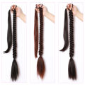 Wig Ponytail Female Winding Hair Extension Horse Tail Synthetic False Braids Boxing Horse Tail Spot Foreign Trade New Product.