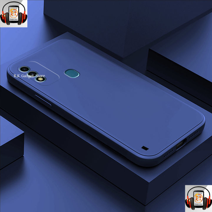 For Itel A48 Heavy Strong Liquid Silicone Soft Gel Rubber Shockproof Cover Case For Itel A48 Back Cover - Phone Back Cover - মোবাইল ফোন - Phone