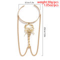 Simple Boho Coil Upper Arm Band Cuff Armlets for Women Girls Arm Bangle Adjustable. 