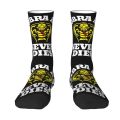 Cobra Kai Dress Socks Men's Women's Warm Funny Novelty The Karate kid Film Crew Socks.