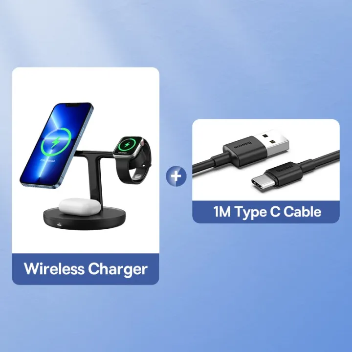 Baseus%203%20in%201%2020W%20Magnetic%20Wireless%20Charger%20Stand%20For%20Phone%20iPhone%2014%2013%20Pro%20Airpods%20Apple%20Watch%20Fast%20Charging%20Station%20Holder%20-%20Image%207