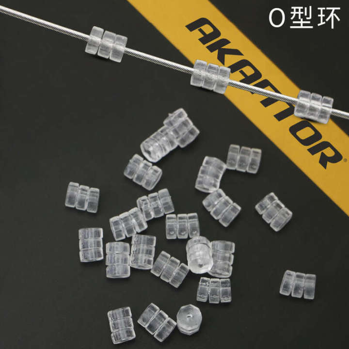 Mountain brake transmission line ring transparent O ring folding bike