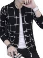 BLACK COLOUR COTTON LONG SLEEVE WINTER CASUAL JAKET FOR MEN..