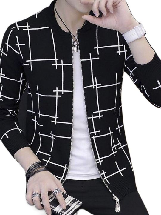 Black%20Color%20Fleece%20&%20Cotton%20Long%20Sleeve%20Casual%20Winter%20Jacket%20-%20Stay%20Warm%20and%20Stylish%20All%20Season%20Long%20-%20Image%203