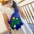 Fashion Cartoon Dinosaur Backpack Boys Girls Cute Bag Children Crossbody Bags Mini Cross Bag. 