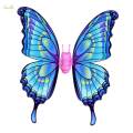 Easter Electric Fairy Wing with Light with Music Moving Butterfly Wing Blue.